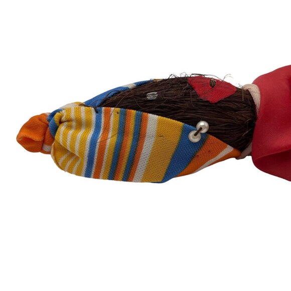 Vintage Rope Doll Caribbean Souvenir World Costume Barbados Bahamas Jamaca - Picture 12 of 12